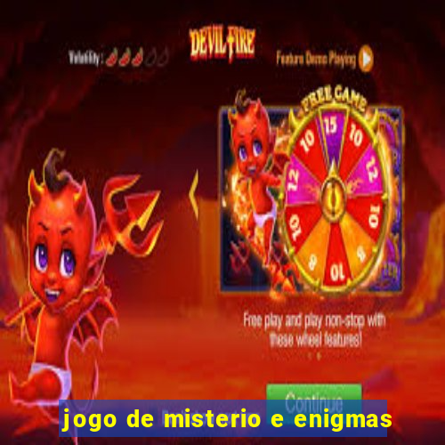 jogo de misterio e enigmas